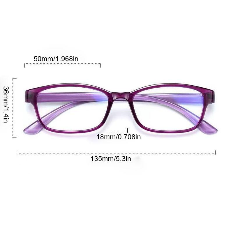 Okulary do czytania z filtrem światła niebieskiego Męskie Modne Wielokolorowe Okulary do Czytania Presbiopijne Damskie