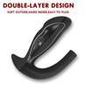 Expandable Soft Silicone Dildo Pump Anal Plug Super Inflatable Butt Dilator Prostate Massager Adults Sex Toy for Female Male 18+