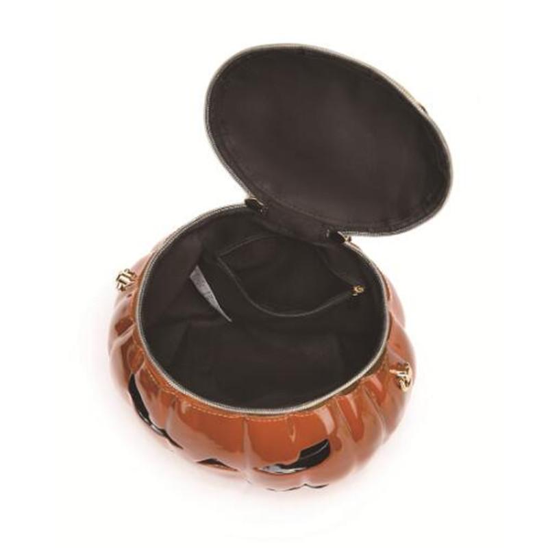 Halloween Pumpkin Shape Women'S Shoulder Bag Shion Purses And Handbags Girl'S Crossbody Bag Designer Clutch Fun Cartoon Bags
