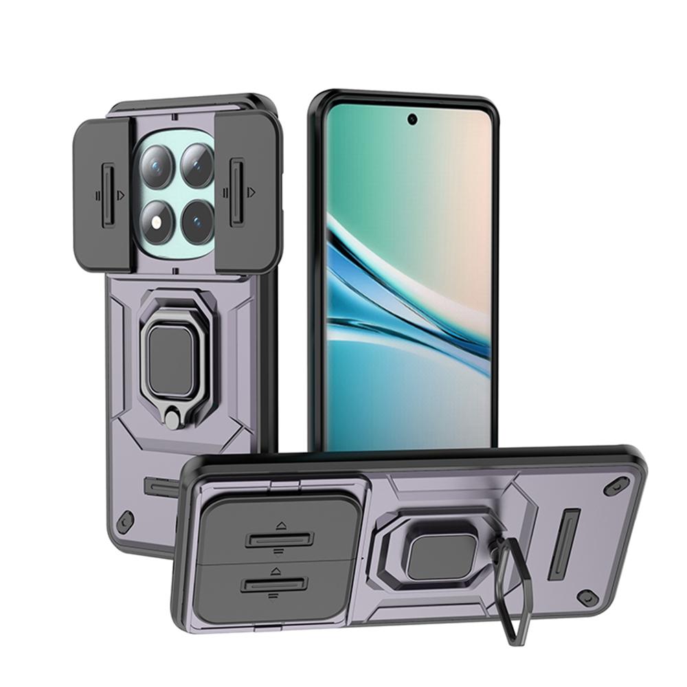 

Для Xiaomi Redmi Note 15 Pro 5G Чехол Магнитный Держатель Кольцо Противоударный Бронированный Чехол Для Redmy Note15Pro 5G Защитная Крышка для Объектива Камеры Redmi Note 15 Pro 5G фиолетовый