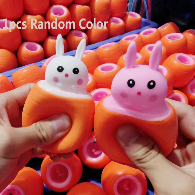 Morsom Pop-Up Sakte Tilbakegående Squishy Ost Mus Kopp Hånd Antistress Lindrer Ekorrkopp Leker for Barn Voksne