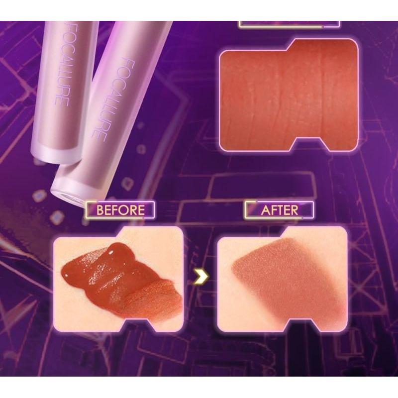 FOCALLURE - New Airy Matte Liquid Lipstick - 5 Colors