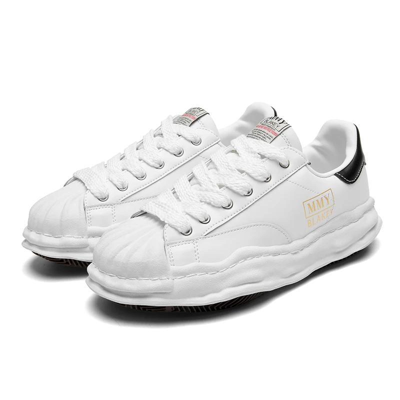 

Корейская версия супер горячих растворяющихся ботинок, летние новые туфли для пап, женские Instagram-трендовые толстые подошвы из натуральной кожи sm 36