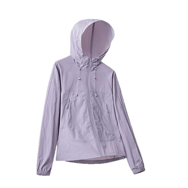 Unisex Summer 2025 Hooded UV Protection Water-Repellent Lightweight Jacket
