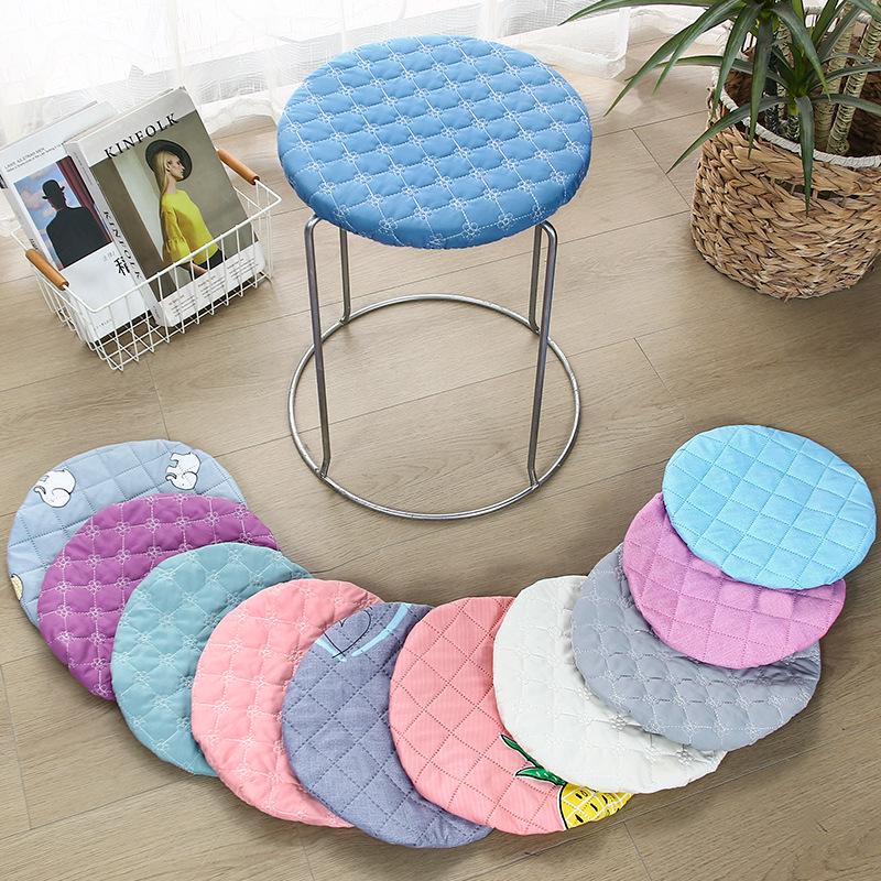 Vier Jahreszeiten Strapazierfähige Universelle Runde Hockerabdeckung für Heim- und Restauranttische und -stühle