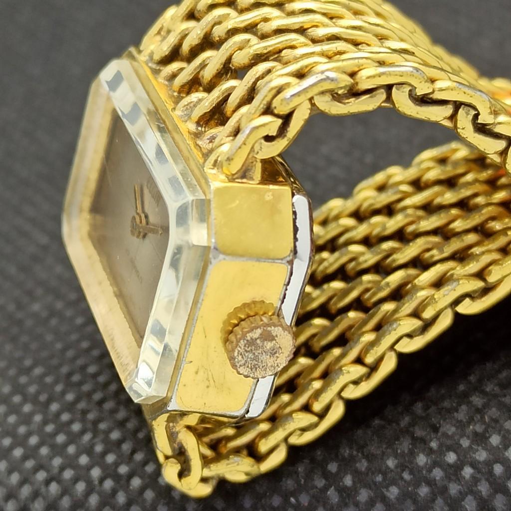 USED VINTAGE ART DECO ELGIN SWISS WOMENS WATCH A267304-1 Sku00-a267304