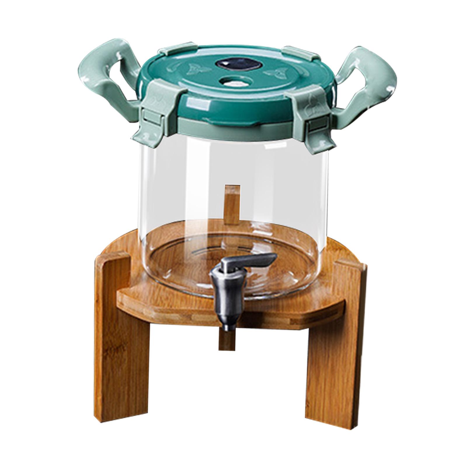 

Стеклянный диспенсер для напитков, банка для печенья с крышкой, кувшин, чайник, ведро для обеденного стола, горячие напитки со льдом, готовка, кухня, дом