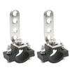 LED Light Bar Brackets 1.2in Bull Bar Tube Work Lamp Mounting Clamp for Motorcycle Truck SUV ATV