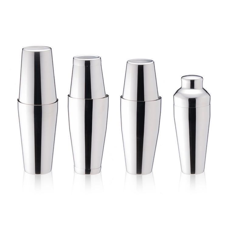 New Boston Stainless Steel Cocktail Shaker, 600/750ml, Bar Tool Cup