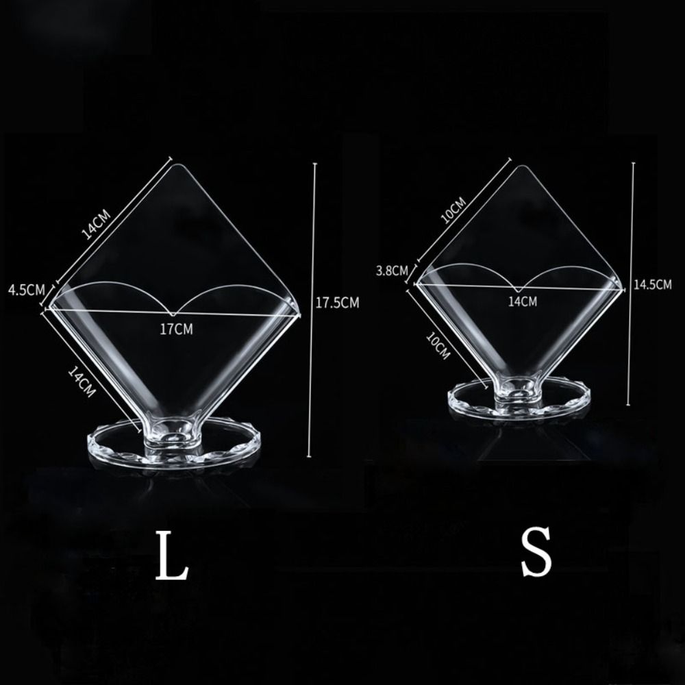 Acrylic Tissue Box Transparent Tissue Paper Dispenser Case Household Napkin Holder  Home