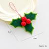 Holiday Hanging Ornament Stiff Christmas Bow Pendant Christmas Drop Ornament Multi Felt Bow Christmas Pendants For Holiday Home