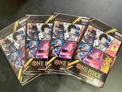 One Piece Card Game Premium Collection Vol.6 4 Set Japanese Sealed FS