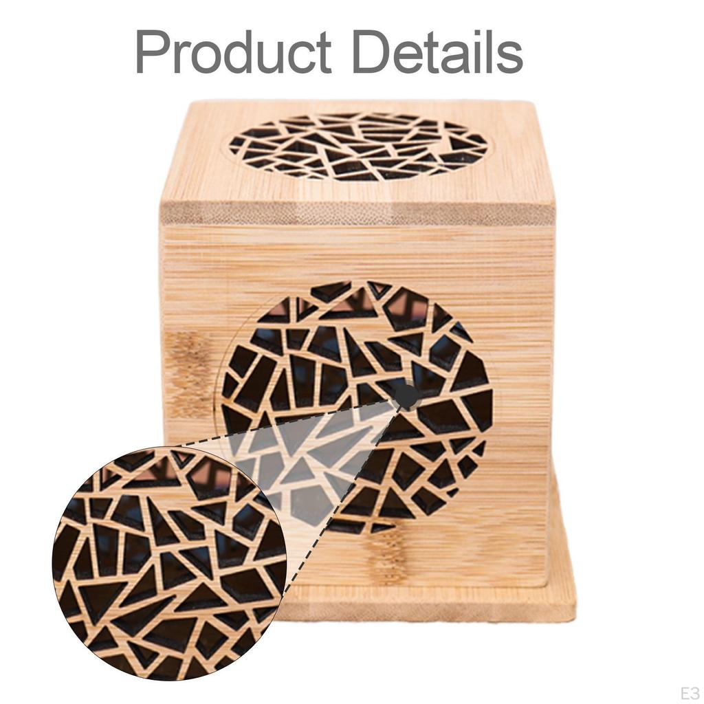 Burner Collectible Holder Bamboo Ornament for Tabletop Centerpiece Tea Room Meditation