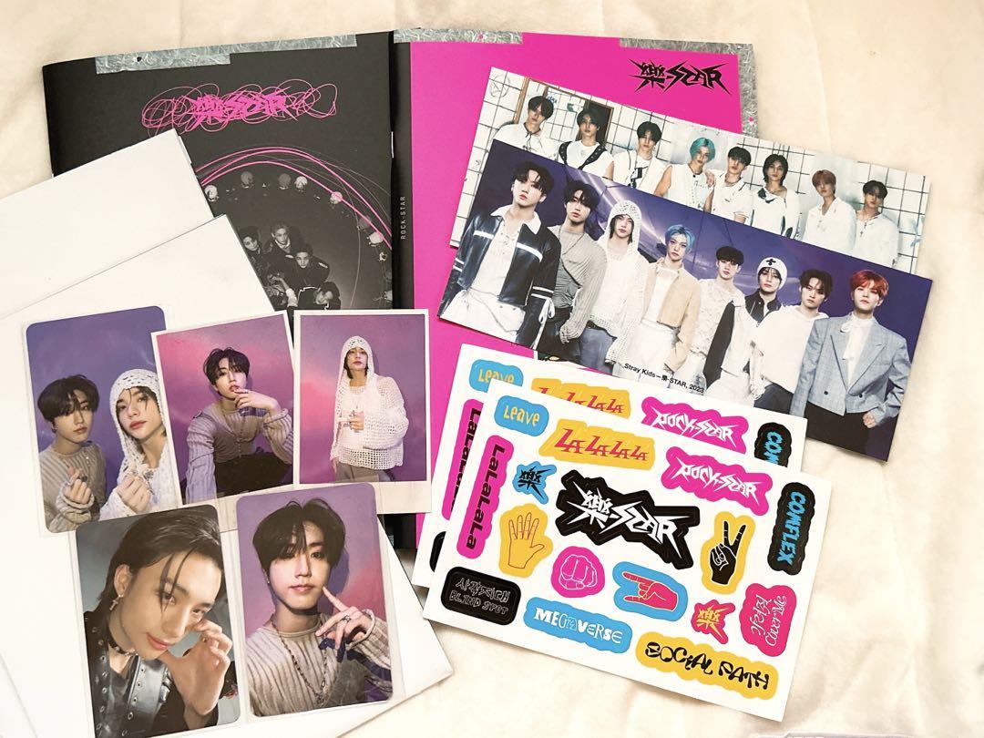 

[USED] Stray Kids Raku-STAR Hyunjin Han 2-Book Set