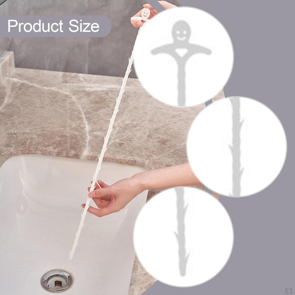 Drain Snake Hair Clog Remover Cleaning Tool Efficient Anti Break, Plumbing Cleaner