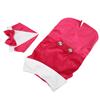 Dog Suit Soft Hook and Loop Closure Stylish Pet Formal Clothes with Bow Tie for Wedding Party Daily Rose Red