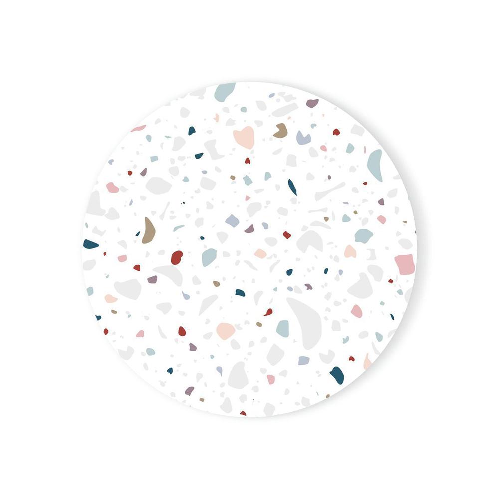 

Керамічні абсорбуючі підставки Тераццо Захищають меблі від подряпин Декор для кавового столика Подарунок на новосілля для домашнього декору