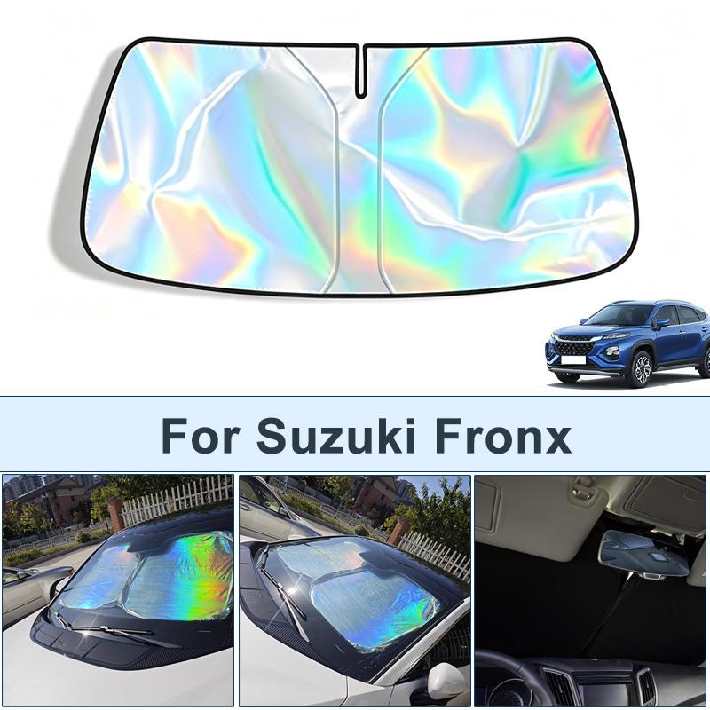 Foldable Front Windshield Sun Shade For Suzuki Fronx UV Reflective Sun Protection Cover Car Interior Accessories