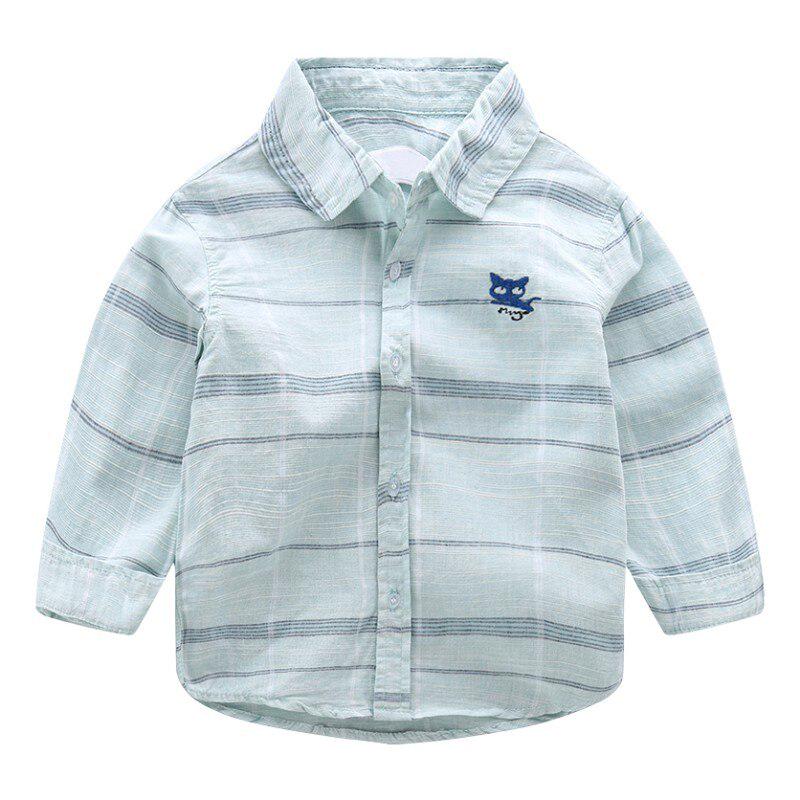 Buy Kids Baby Boys Cotton Shirt Children Casual Cotton Long Sle at