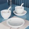 Corelle Bamboo Dew Lotus Wind 10-Piece Dinnerware Set