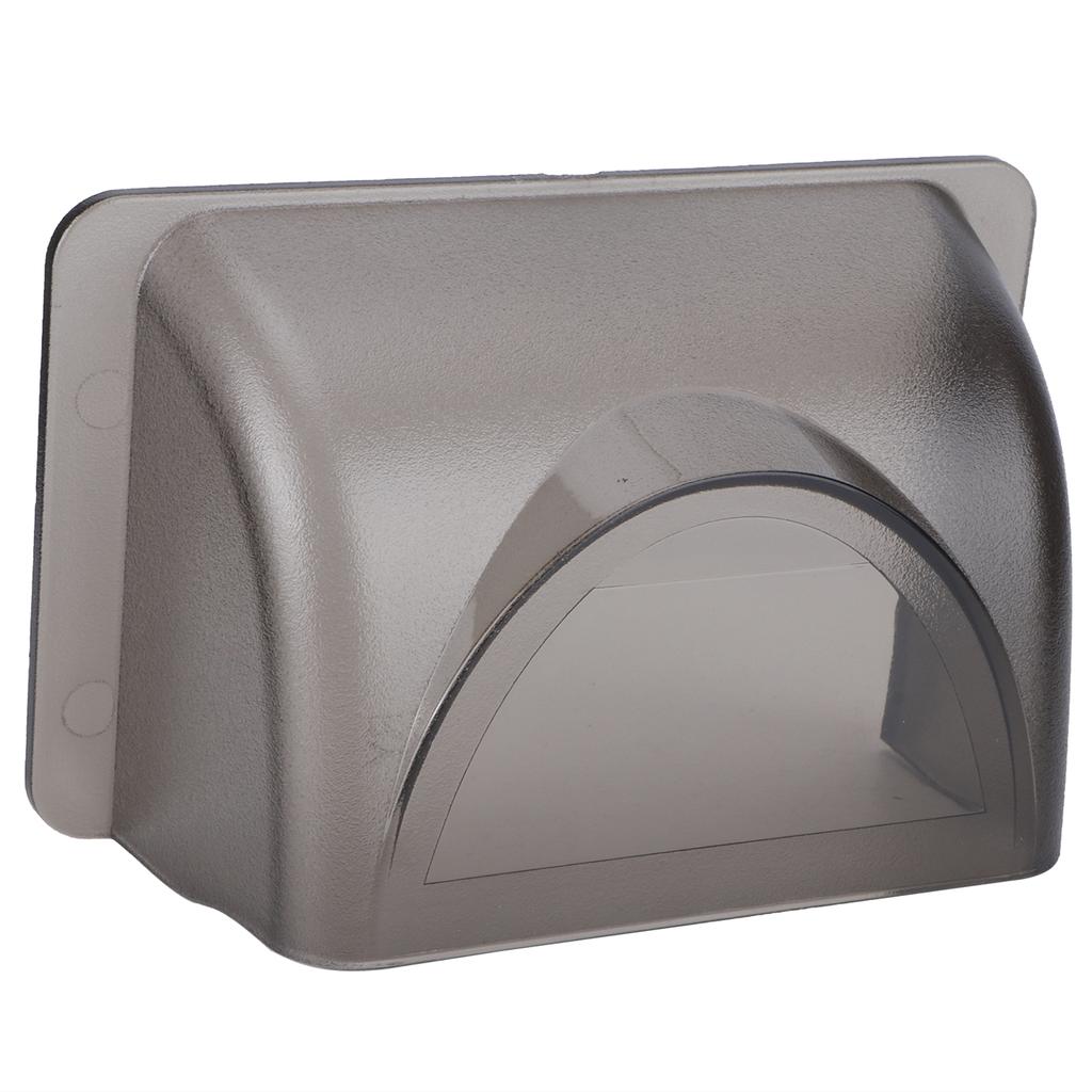 Copertura antipioggia impermeabile con protezione UV per controller di accesso alla porta, videocitofono, grigio