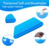 Wheelchair soft gel seat cushion, gel seat cushion, breathable gel car seat cushion, office chair gel seat cushion