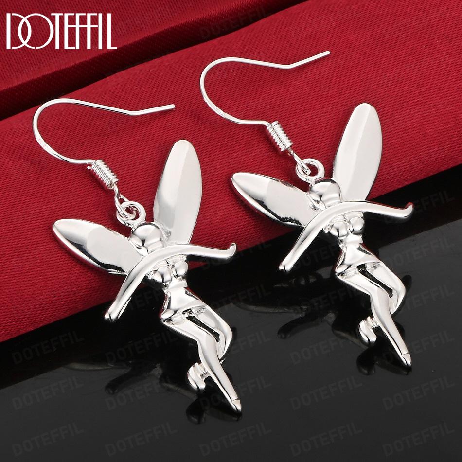 925 Sterling Silver Gift Pierced Earrings Fashion Jewelry