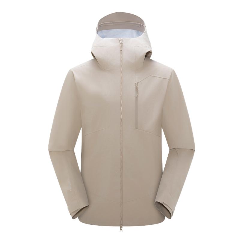 

Under Armour Stylish Comfortable Versatile Hooded Hiking Waterproof Windproof Breathable Jacket Men Jackets Clay-Gray 14311101-0072 M