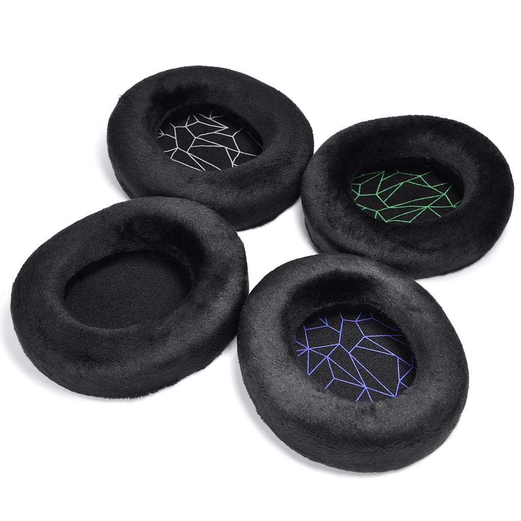 YAYINCC Soft Memory Foam Velvet Ear Pads Compatible For SteelSeries Arctis Prime 3 5 7 Headset Earmuffs Repairing Parts