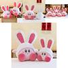 New Plush Rabbit Ear Kirby Doll Soft Toy Adorable Stuffed Animal With Logo Label