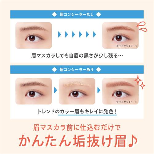 Secret Salon Light Eyebrow Concealer 2.3g Eyebrow Concealer, Bleaching Style, Eyebrow Bleach Style, Light Eyebrows, Light Eyebrows, Clean Eyebrows, Da
