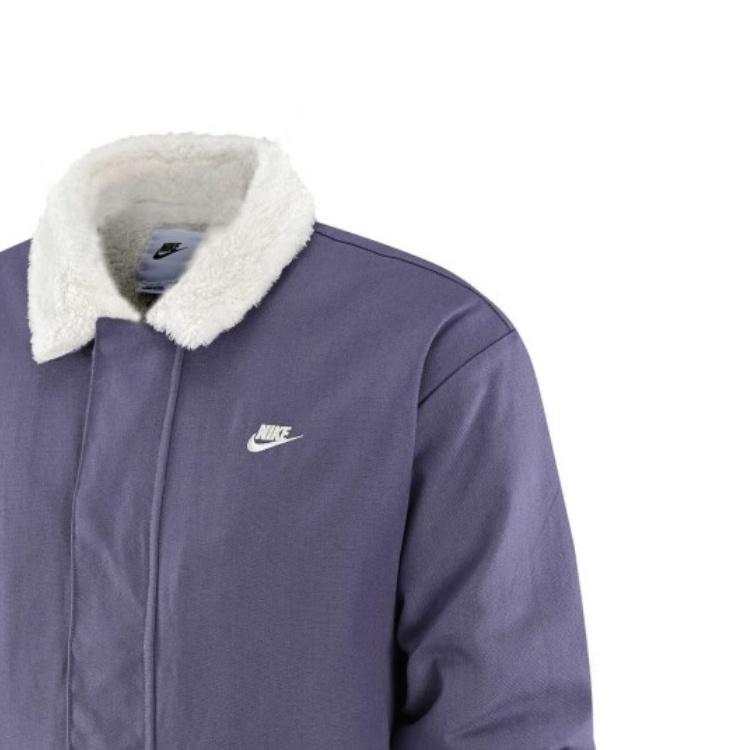 Nike Sportswear Fleece Collar Jacket Dawn Purple FD6683-505