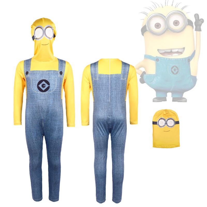 Entzückendes Minions Cosplay Kostüm Perfekt für Bühnenauftritte Unisex Design für Kinder