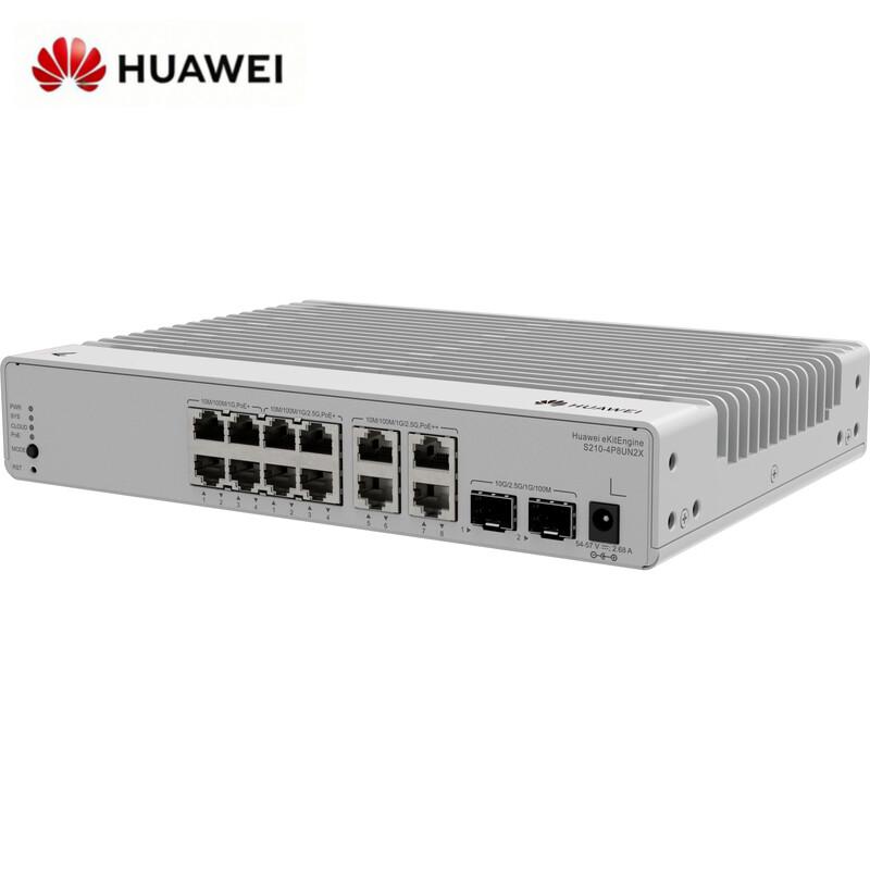 Huawei KunLing S210-4P8UN2X Multi-Rate Layer 2 Web-Managed Switch