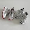 Queen Fan American Retro Silver Platform Dad Shoes Women's 2025 New Summer Thin Height-increasing Casual Sports Shoes
