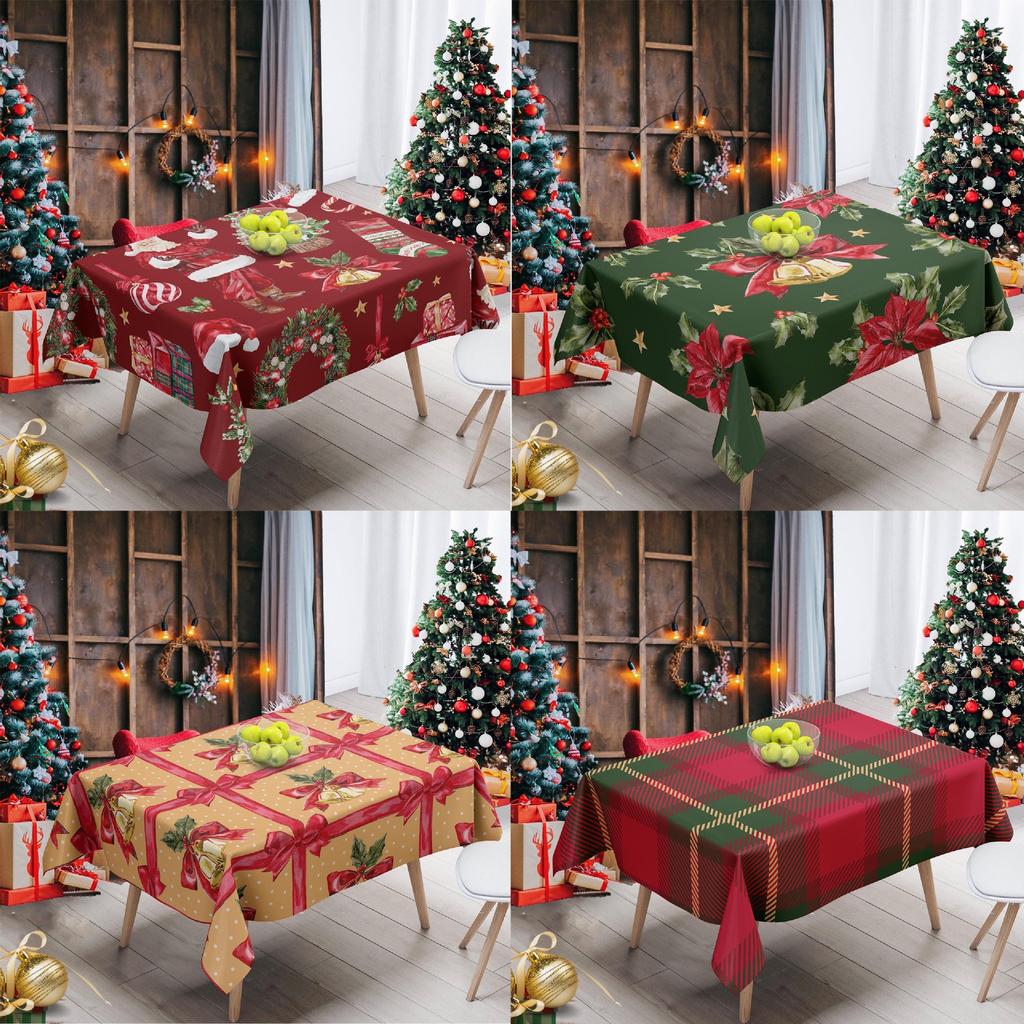 Christmas Tablecloth Amazon Home Holiday Table Coffee Table Restaurant Tablecloth Atmosphere Decoration