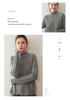 Women's Cashmere Half-High Neck Sweater: Slim, Warm, Fashionable Knit for Autumn/Winter