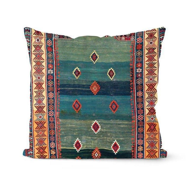 

Наволочка на декоративную подушку в этническом стиле, ретро, абстрактная, для дома, спальни, гостиной, диванная подушка, наволочка 45 * 45 (without core)