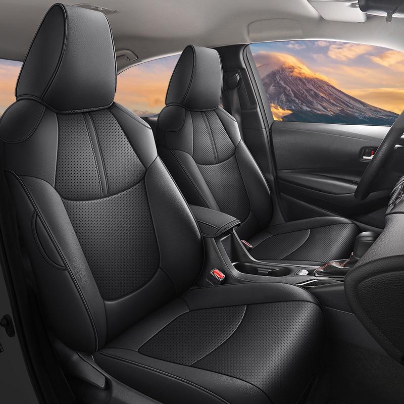 Corolla-Specific One-Piece Leather Seat Cover & Cushion