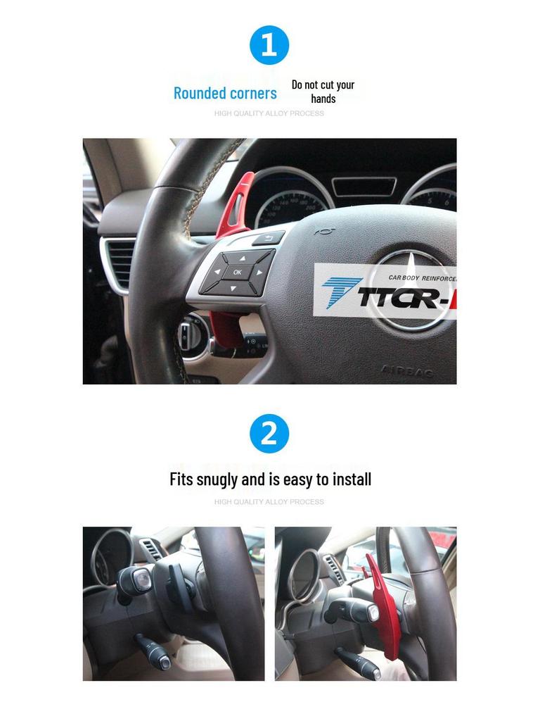 Genesis G70 Sonata 10 NX4 Custin Tucson L Steering Wheel Paddle Shifters