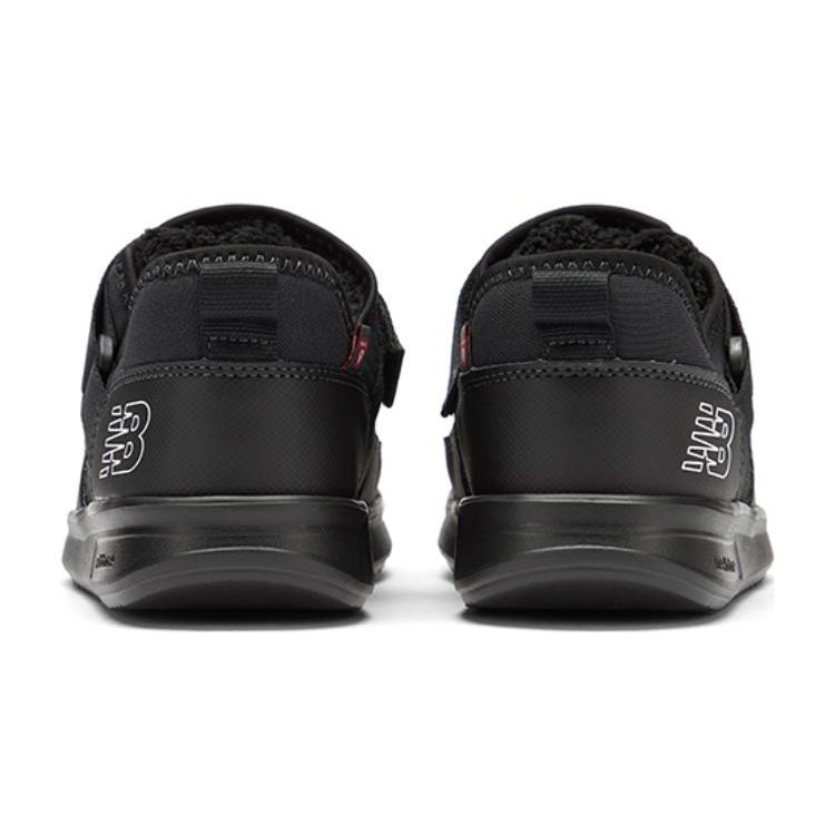 New Balance NB CRVN Moc Comfortable Versatile Shock Absorption Kids Casual Shoes Kids Casual Shoes Black YHMOCQB2