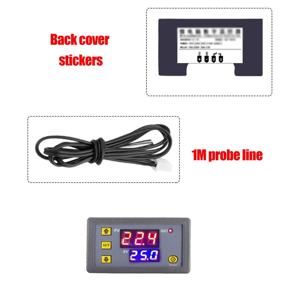 3230 Temperaturregler Digitalanzeige Thermostatmodul Temperaturregelschalter Mikro Heizung Kühlung