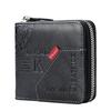 Men's Wallet, 20% Off Retro Zipper Short Multi-card Multi-function Clip Casual Bag