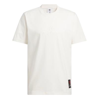 adidas 100 Thieves Tee Chalk White Men Streetwear IW4593