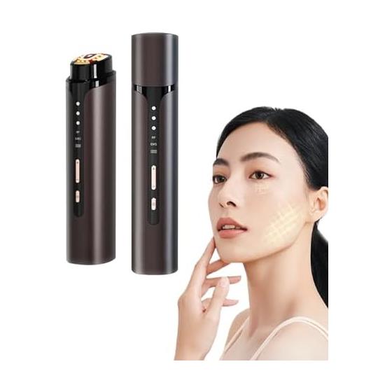 Ni Zmir Facial Beauty Device High Frequency Facial Beauty Device Multifunctional Facial Beauty Device [Latest Flat Electrode Head EMS Micro Current