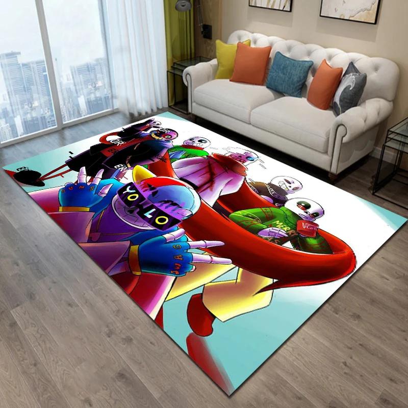 U-Undertale Pattern Rug for Living Room Area Carpet Bathroom Mat Creative Doormat Bedroom Mat Home Decor Outdoor Rug