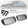Gloss Black Front Kidney Grille Fit BMW 7-Series G11 G12 740i 750i 2016-2018