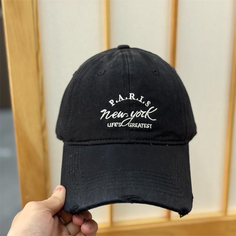 Spring And Summer Sunscreen Baseball Cap Female Face Small Casual Cap Versatile Retro Hat Sweet And Cool