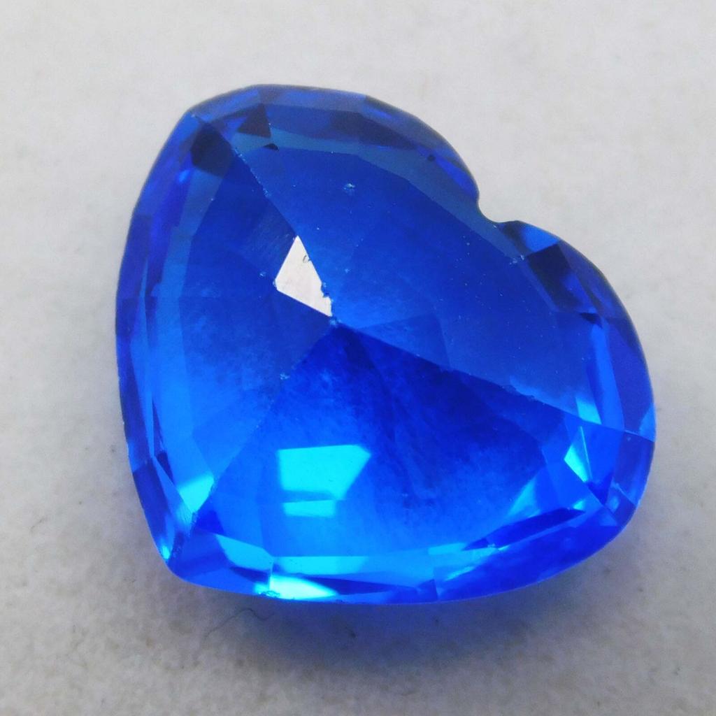 Natural Blue Tanzanite Loose Gemstone Heart Cut 7.95 Ct for Jewelry for Jewelry Making and Crafts