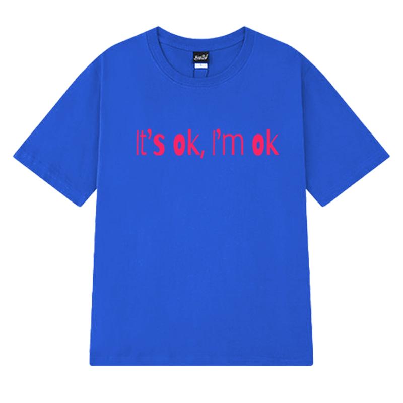 Hot Singer Tate McRae Its Ok, Im Ok Music T Shirt Men Women Fashion Y2k Short Sleeve T-shirts Unisex Oversized 100% Cotton Tops